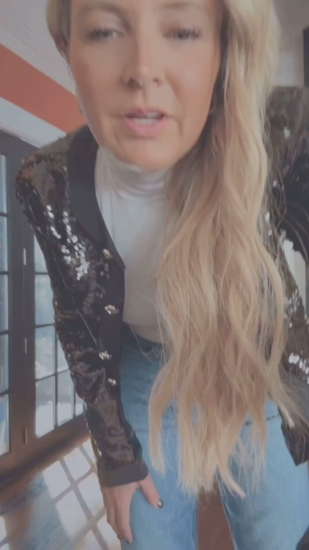 Cutest sequin sweater and holiday outfit perfection!! Wearing an XS and cute jeans in size 24.. Grab 50% off!!

#LTKHoliday #LTKootd #LTKFindsUnder100