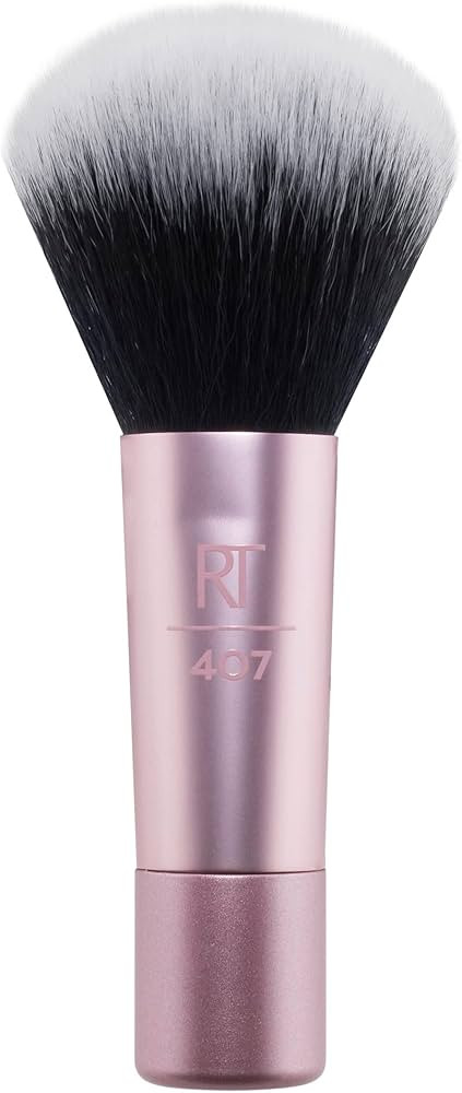 Real Techniques Mini Multitask Makeup Brush, For Blush, Bronzer & Powder, Face Brush with Custom-... | Amazon (US)