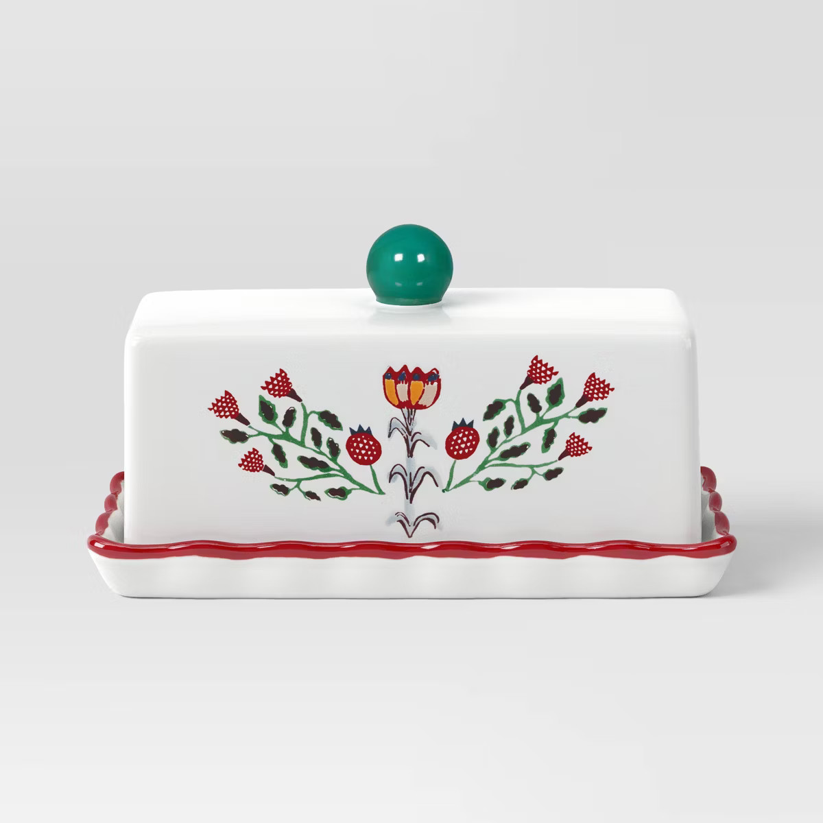 12 fl oz Stoneware Butter Dish - Threshold™ | Target