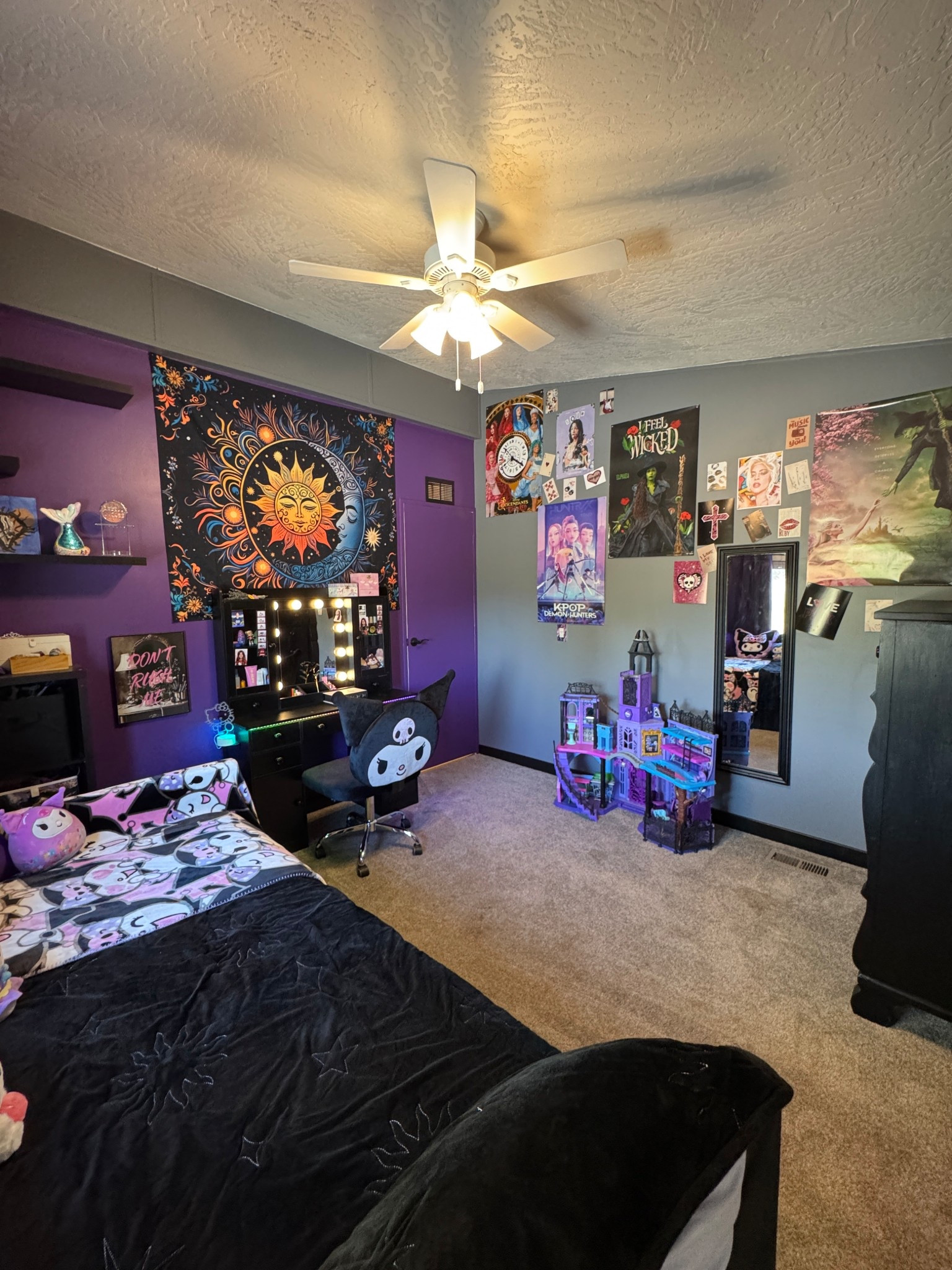 Scarlett’s New Tween Room! 💜🖤🕸️🥀🎱🫟🌌🔮🎀🪩☯️🌙⭐️

#LTKU #LTKKids #LTKHome