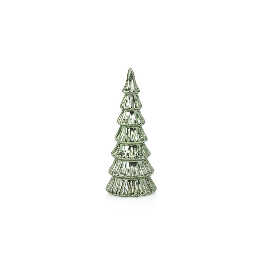 LED Glass Tree Medium - Light Green | hjane jewels