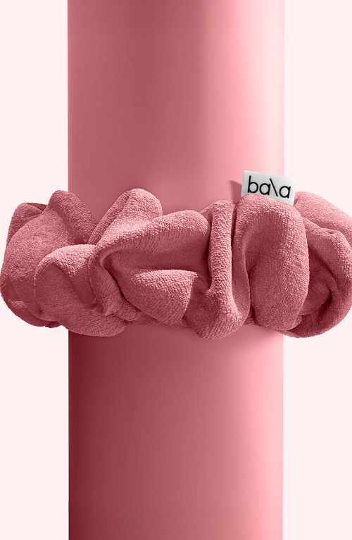 Bala The Mat Scrunchie in Blush at Nordstrom | Nordstrom