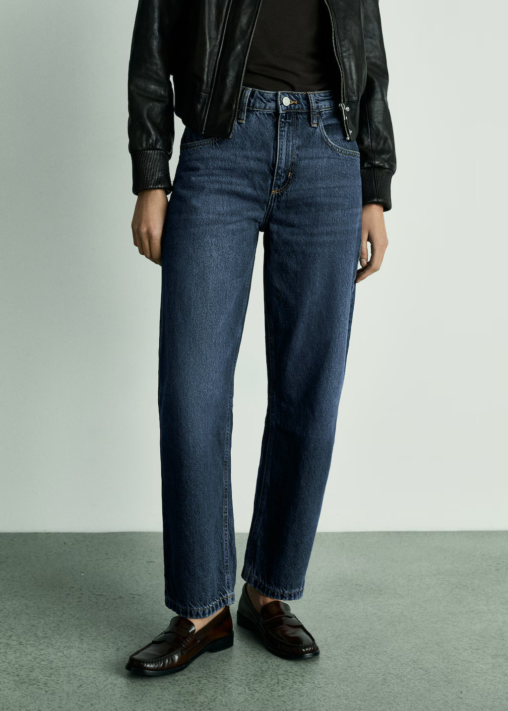Bet high-rise balloon jeans | MANGO (UK)