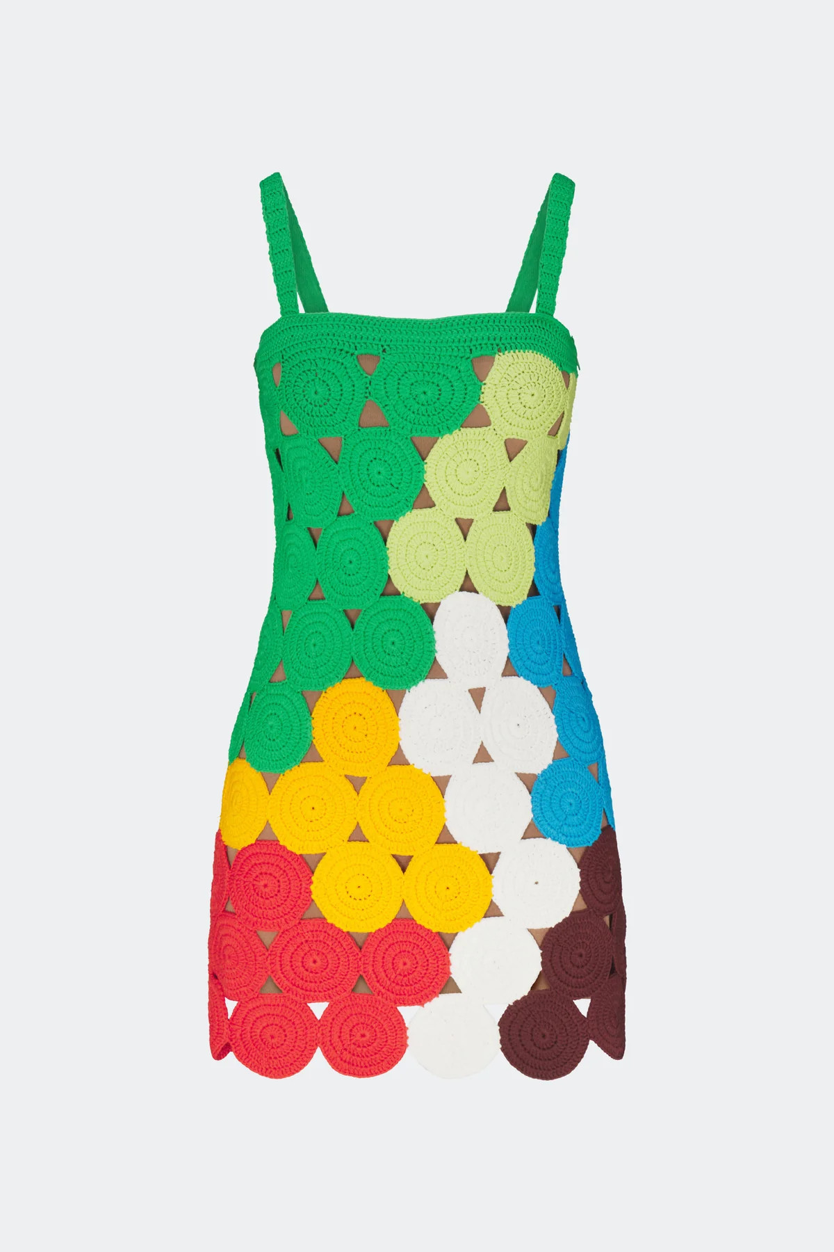 Beep Beep Tank Mini Dress in Island Multi | Simon Miller