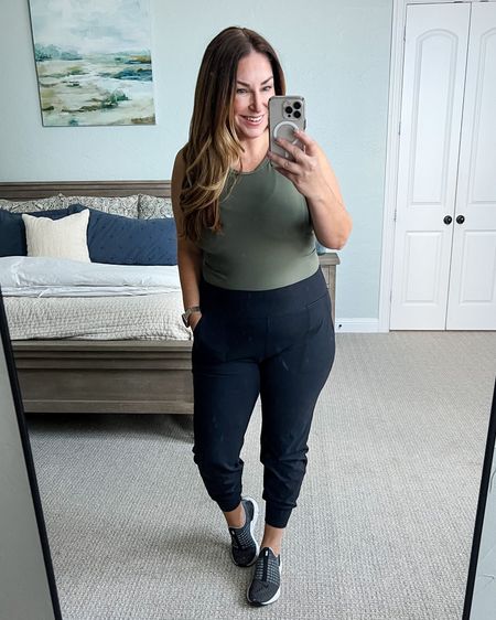 Casual Outfit from Lululemon

Fit tips: Lululemon align tank tts, 12 // Align Jogger tts, 12

Fall outfit | fall fashion | curve style | midsize fashion | size large | everyday style | casual | sneakers | Nike 

#LTKshoecrush #LTKstyletip #LTKcurves