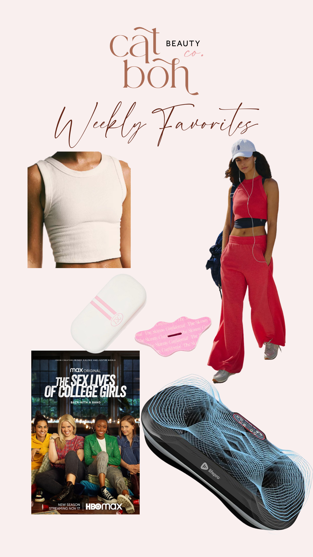 Some old, some new!

activewear, free people, fp, vibrator plate, mouth tape, rewatch party 

 #LTKMidsize #LTKStyleTip #LTKBeauty