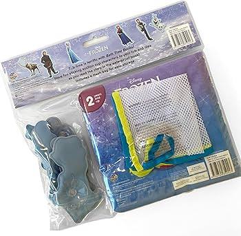 Disney Frozen Bath Time Books - Activity Books for kids, Bath book, 6 Padded suction cups, 1 Mesh... | Amazon (US)