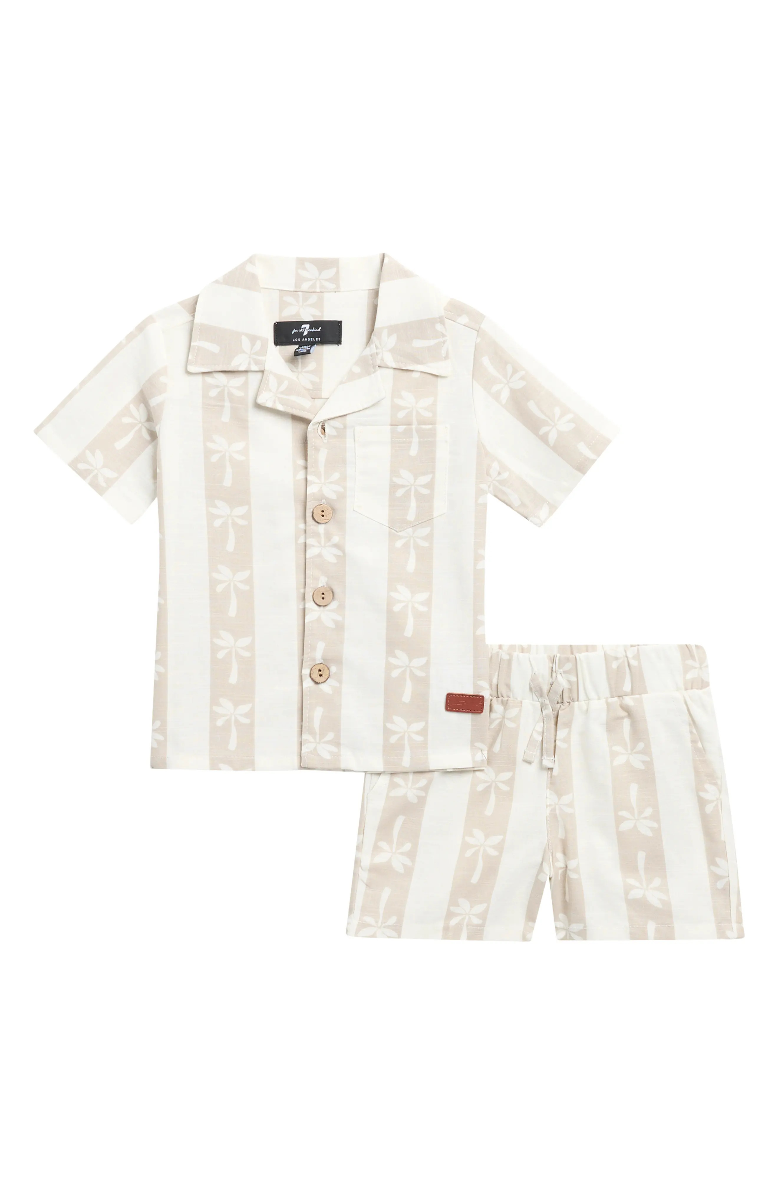Cotton & Linen Cabana Shirt & Shorts Set (Men) | Nordstromrack | Nordstrom Rack