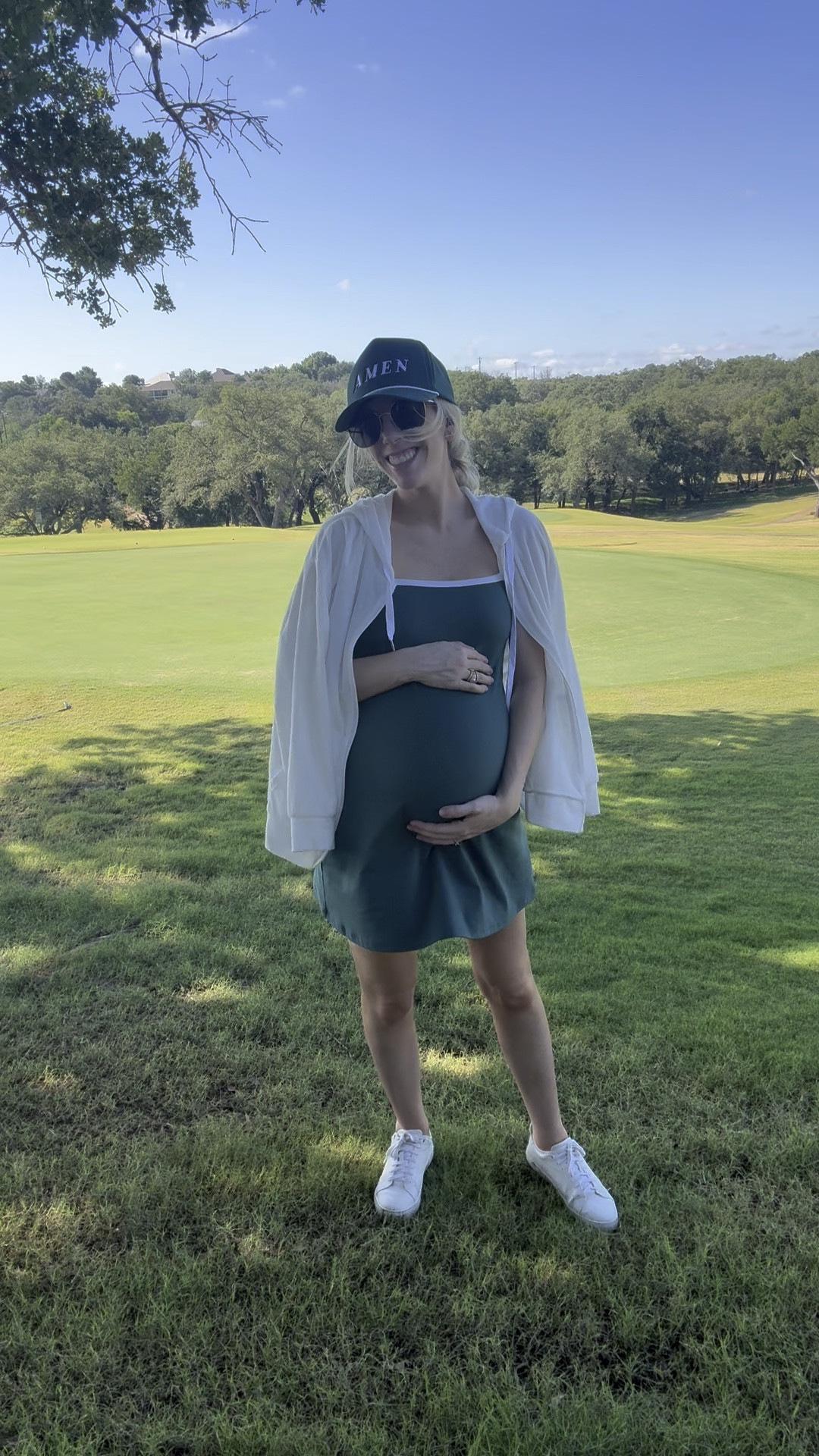 Today’s fit - $20 Target dress available in more colors/prints. Sized up one size for a bump friendly fit! 

#LTKActive #LTKbump #LTKfindsunder50