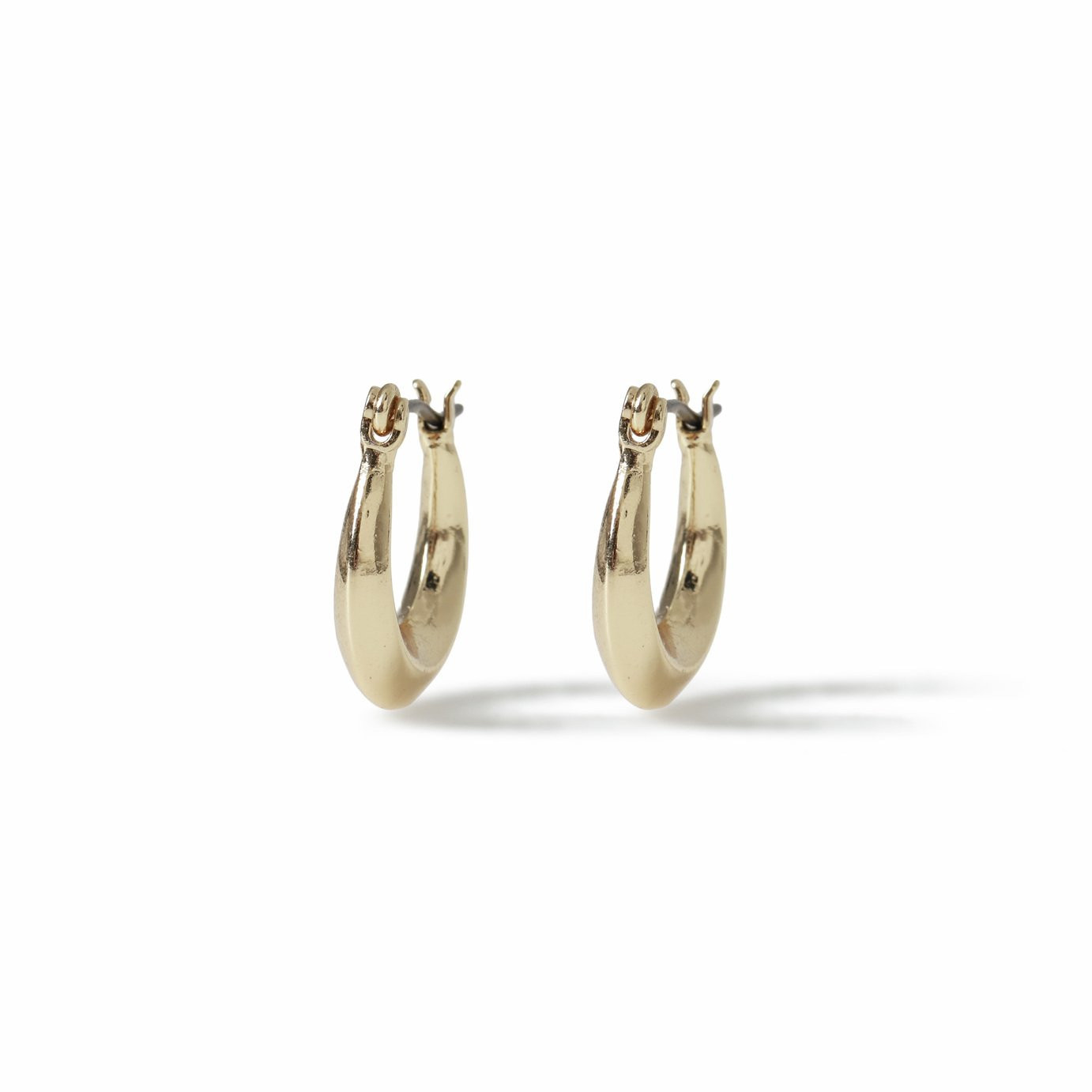 Freedom Gold-tone Mini Hoop Earrings | argos.co.uk