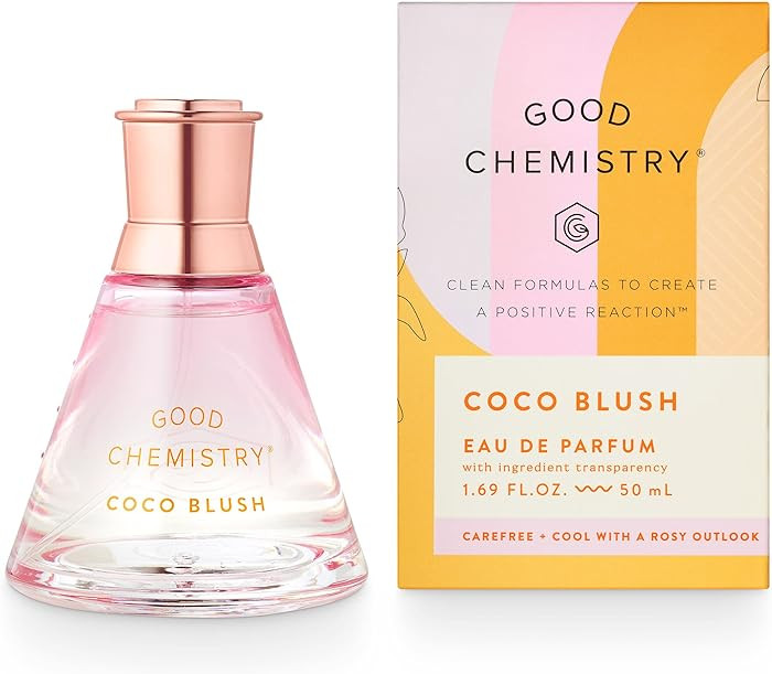 Good Chemistry Coco Blush Eau de Parfum 1.7 fl oz - Long-Lasting Perfume with Coconut Water, Pine... | Amazon (US)