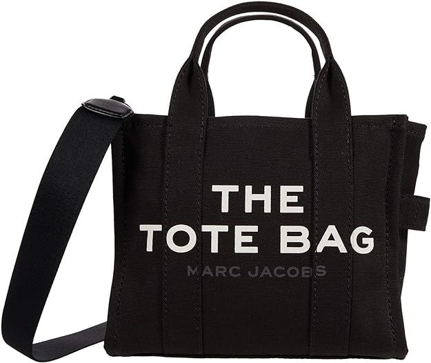 The Marc Jacobs Women's Mini Traveler Tote Bag, Black, One Size | Amazon (US)