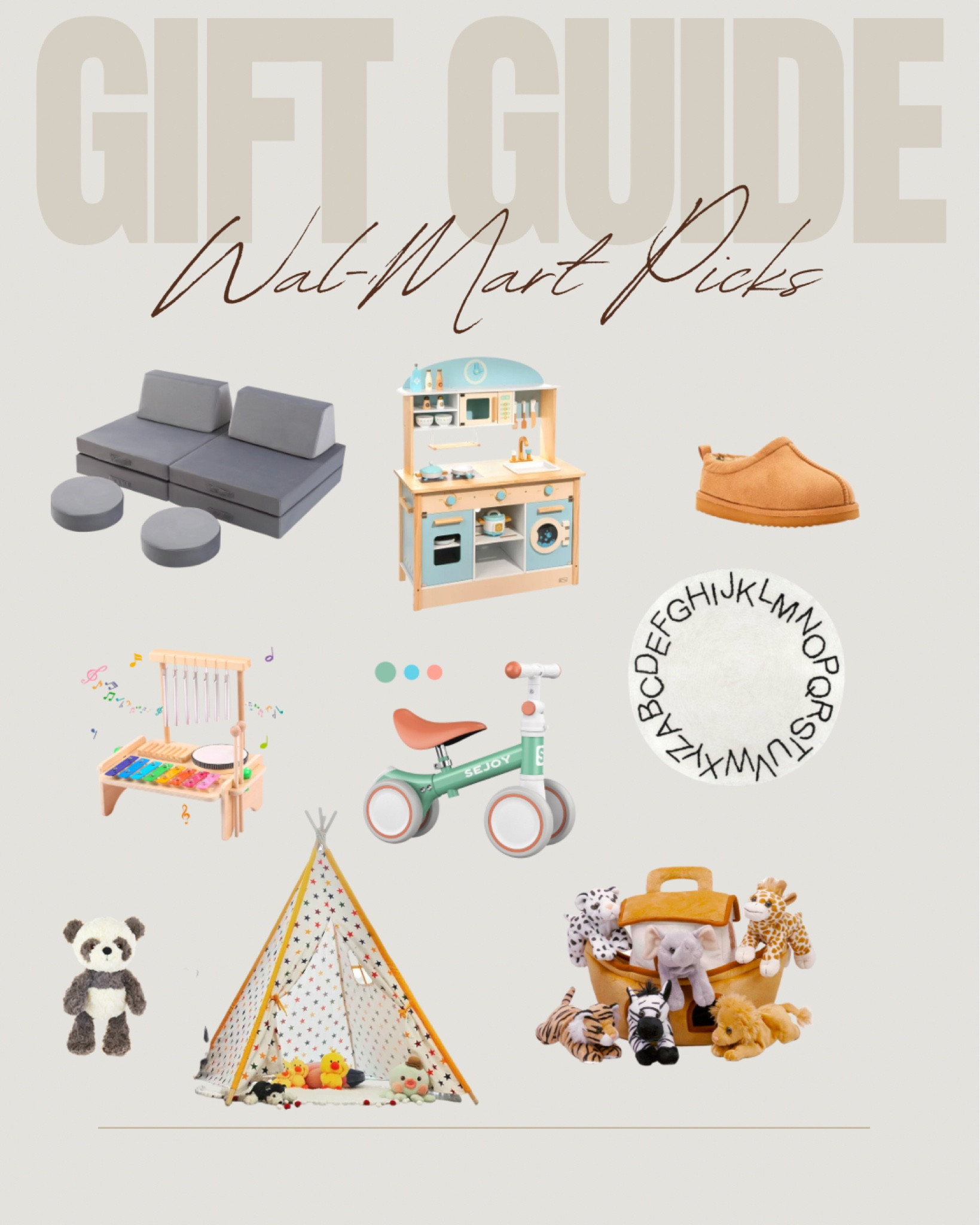 Gift guide for kids, babies and toddlers - Walmart finds 

#LTKGiftGuide #LTKkids #LTKHoliday