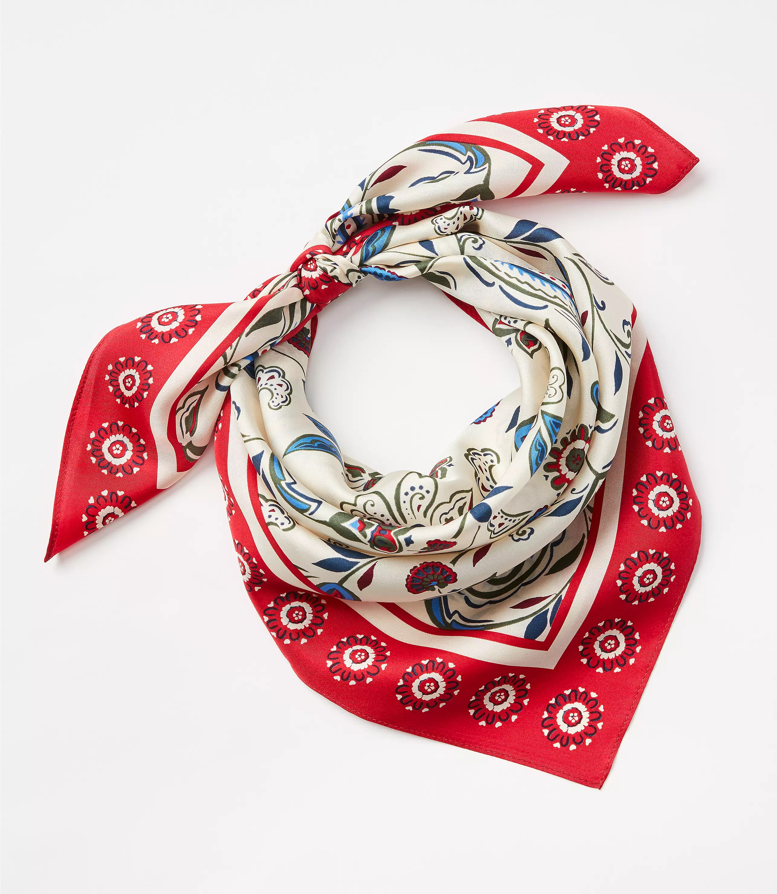 Paisley Square Scarf | LOFT
