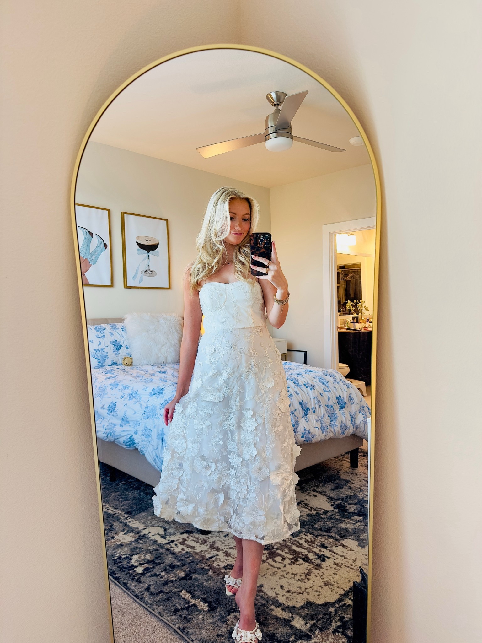 The perfect semi formal/formal white summer dress. I’m wearing a size XS. Would be great for a bridal era!

#LTKBump #LTKParties #LTKShoeCrush