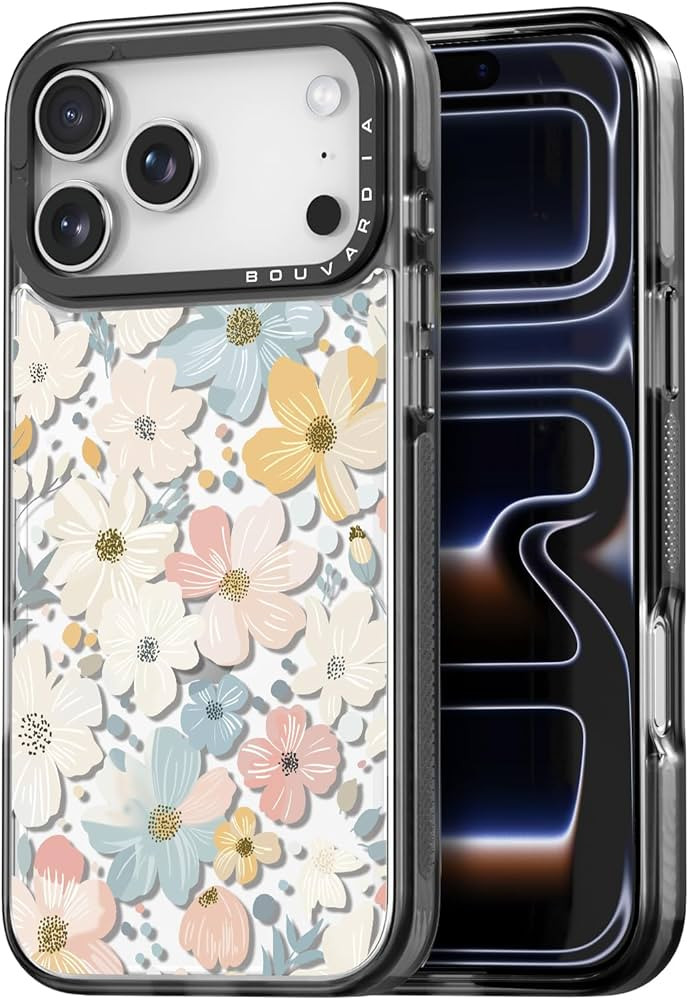 Bouvardia for iPhone 17 Pro Max Case, Shockproof Protective Phone Case & Lovely Blossom Floral De... | Amazon (US)