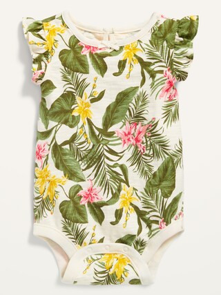 Ruffle-Sleeve Bodysuit for Baby | Old Navy (US)