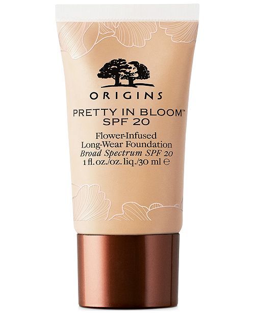 Pretty In Bloom Flower-Infused Long-Wear Foundation SPF 20, 1-oz. | Macys (US)