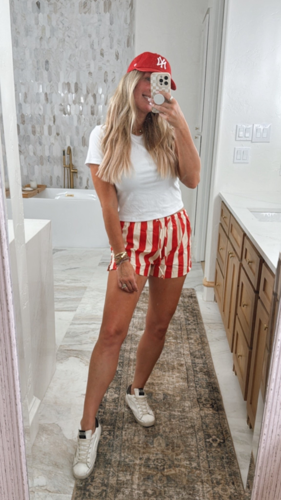 Summer sets. 2 piece set. Summer fashion. Airport outfit. Howdy hat. Pickleball outfit. Save vs splurge. Prime day deals. Socks. Amazon. Wedding guest dress. Beach wedding. . Hanes tank tops. Summer dress. Workwear. Teacher. Back to school  Prime day. Sale. Prime day deals. Country concert outfit. Sandals. Linen pants. Lake must have. Boat trip. The best radio I’ve traveled on several trips with and is waterproof. . Swimsuit fits true to size. Free people looks for less set fits true to size, wearing medium. Travel outfit. Girls trip. 
Vacation outfits. Butter yellow. Date night outfit. Linen pants sized up to large. Date night. American flag sweater. July 4th outfit. 4th of July. Vacation outfit. Butter yellow. Outfit fits true to size, but I Sized up to large in tee and boxer shorts for this oversized fit. Swimsuit. Bikini. Coverup. Linen pants. Sized up to a large in the top and sweatpants for this fit. Summer outfits. Sandals. . Swimsuit. Travel outfit. Resort wear. Maxi dress. Spring wedding guest dress. Wedding guest dress 2025. Graduation outfit. Workwear. Cardigan. Maxi dress. Resort wear. Date night. Spring 2025. Activewear all fits true to size. The loose free people looks for less top sized up 2 sizes to XL for that very oversized fit. Butter yellow. Weighted vest. Workout outfit. Sports bras fit tts. Nike shoes perfect to workout. A few spring favorites and things I don’t regret buying. Spring fashion. Daily deal. Beauty. Travel. Adidas sambas. Adidas. 

Comment SHOP below to receive a DM with the link to this post on my LTK ⬇ https://liketk.it/5iQcR #ltktravel #ltkactive #ltksalealert

Comment SHOP below to receive a DM with the link to this post on my LTK ⬇ https://liketk.it/5iW7P #ltkactive #ltktravel #ltksalealert

#LTKSaleAlert #LTKSwim #LTKActive