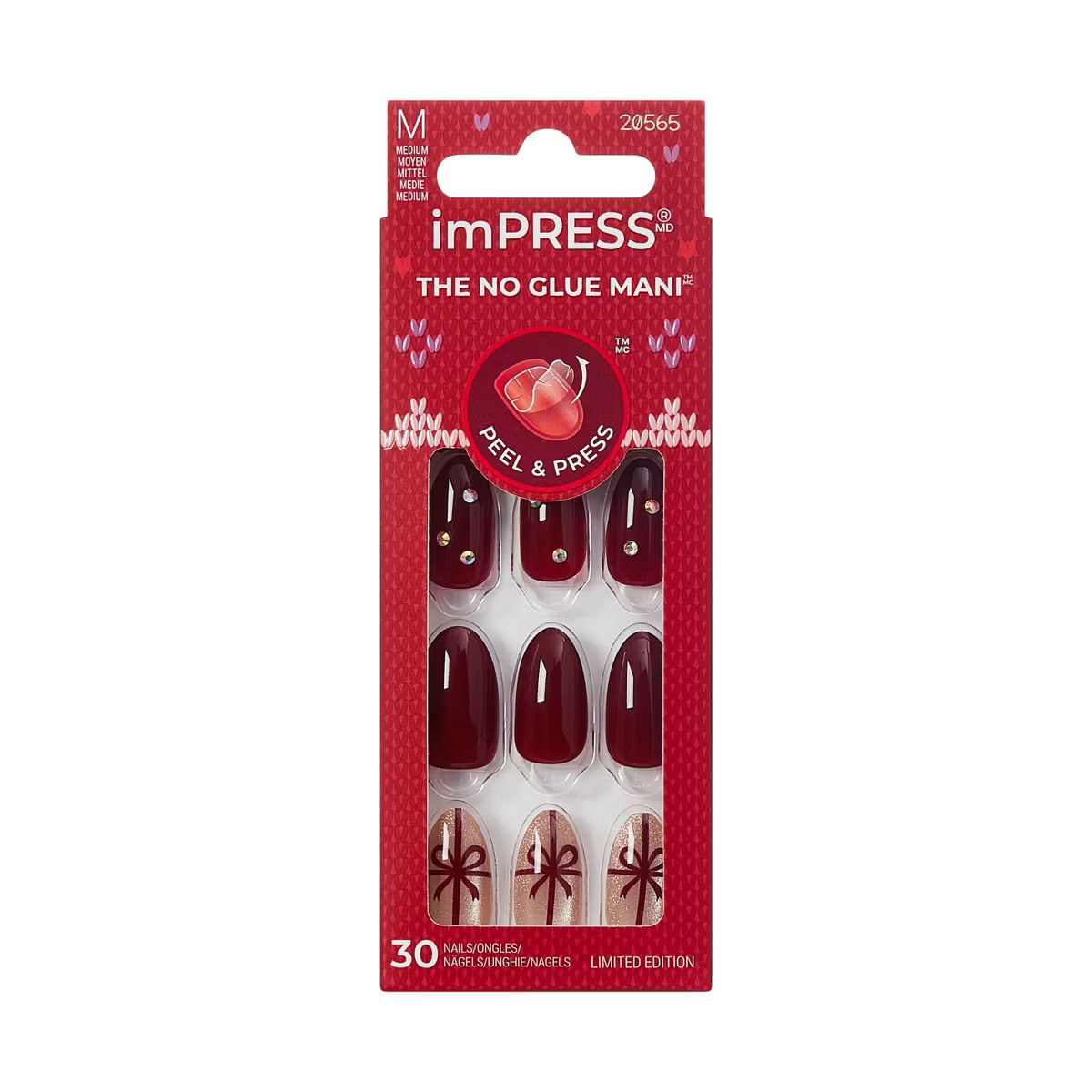 imPRESS Press-On Manicure No Glue Fake Nails - Wrap Me Up - 33ct | Target