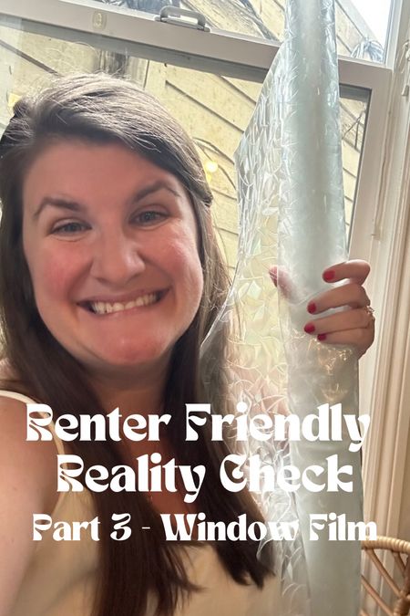 Renter friendly series! Here’s the exact window cling I used that has no residue and it’s completely safe  

#LTKfindsunder50 #LTKhome
