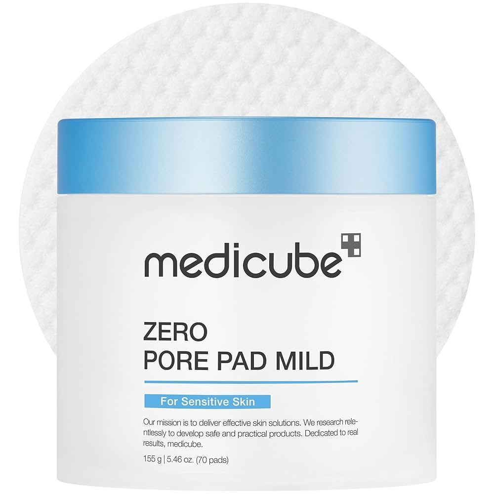 Medicube Zero Pore Pads Mild 2.0 (70 units) - Gentle Calming Toner Pads for Exfoliation, Minimizi... | Amazon (US)