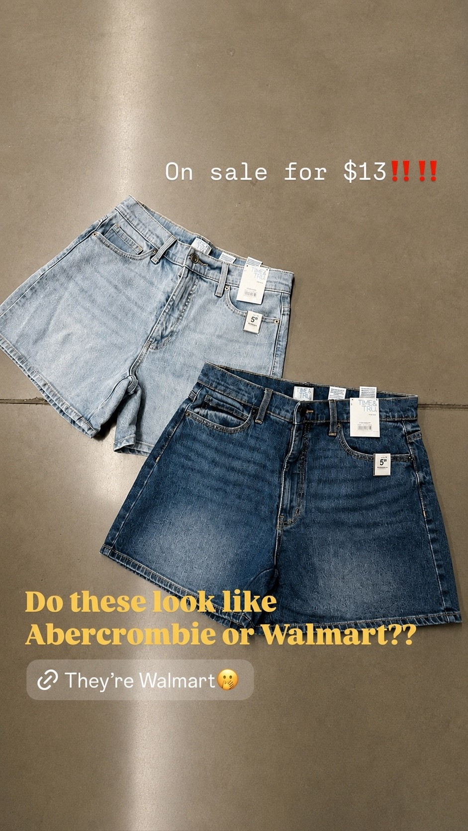 ✨SCROLL TO SHOP✨

Viral Abercrombie Inspired Dad shorts are SOOOOOOO good && ON SALE FOR $13!!!! Hurry before they sell out! 

Wearing my tts 

5’5” | 120ish lbs | size 4

#LTKdayinmylife #LTKgrwm #LTKmomlife