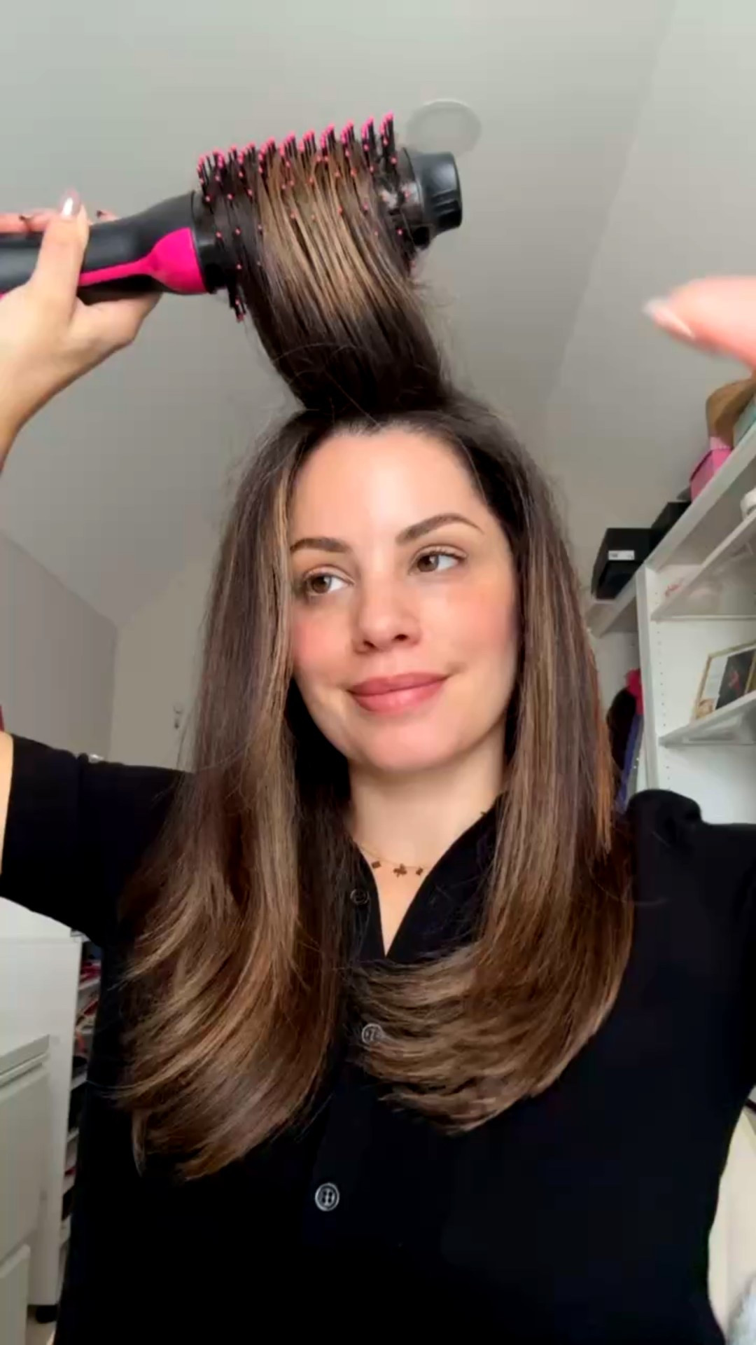 The perfect at-home blowout starts with a good hair wash! I love pureology’s shampoo and conditioner for silky clean hair. I add chi Argan oil leave-in treatment mid shaft to ends on damp hair and then blow dry! 

#LTKBeauty #LTKFindsUnder100 #LTKFindsUnder50