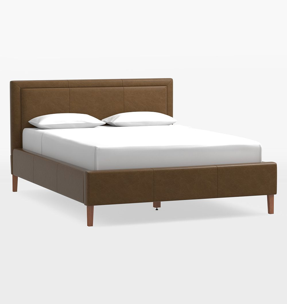 Melrose Upholstered Bed - Queen Bed - Echo Umber | Rejuvenation