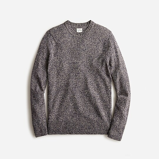 Marled rugged merino wool sweater | J. Crew US