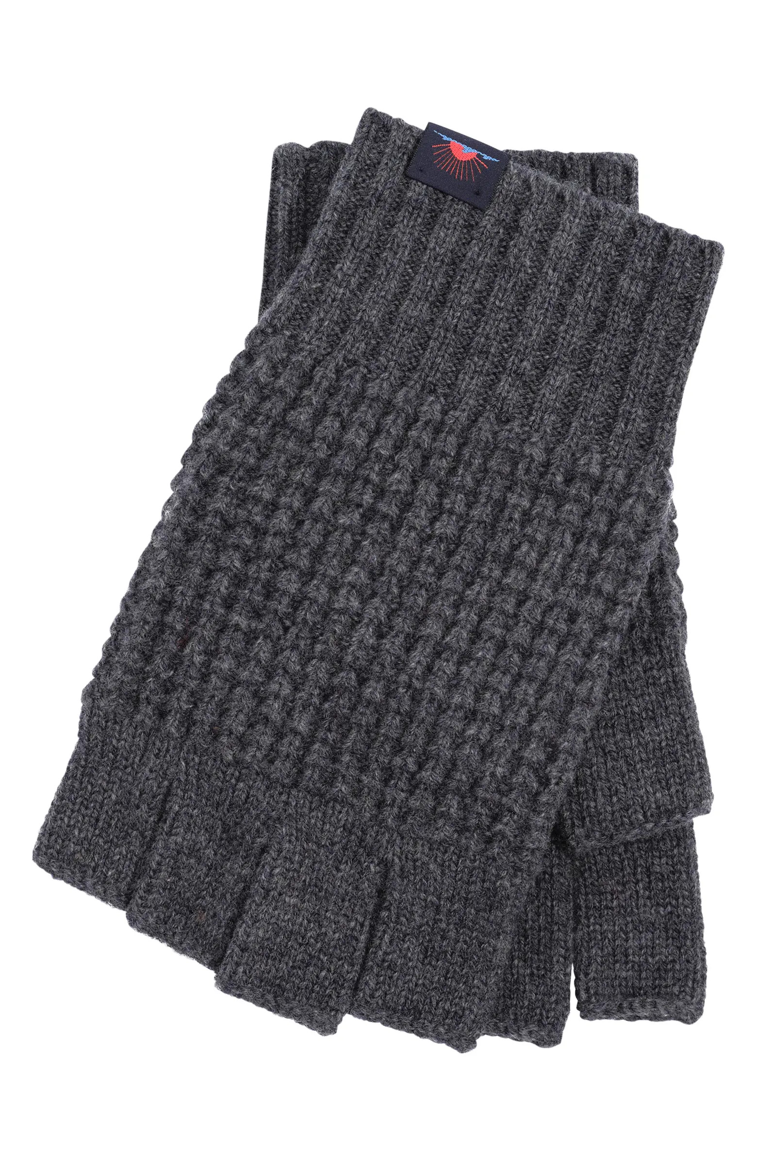Faherty Waffle Fingerless Merino Wool Gloves | Nordstromrack | Nordstrom Rack