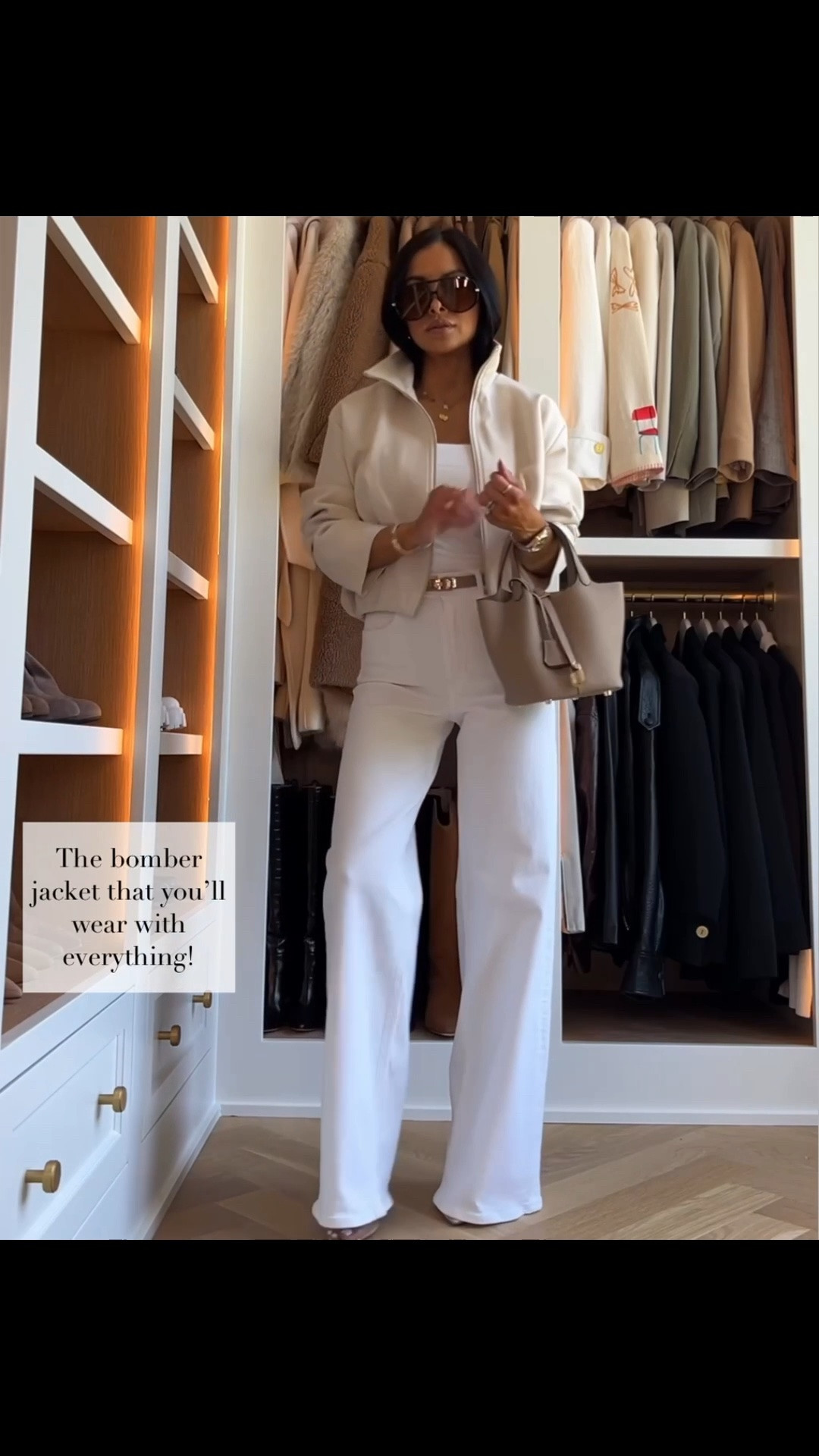 Last week’s best sellers 
Zara bomber jacket under $60
Zara neutral jacket 
Zara white jeans

#LTKSeasonal #LTKOver40 #LTKmomlife