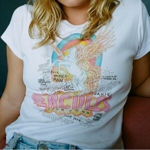 REALISATION PAR ELTON JOHN BABY HERCULES CROPPED TEE TSHIRT TOP | Poshmark