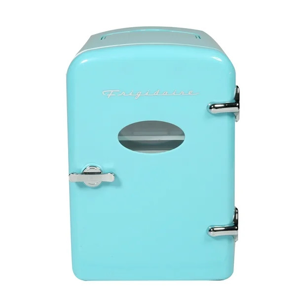 Frigidaire Portable Retro Extra Large 9-Can Mini Fridge EFMIS175, Blue | Walmart (US)