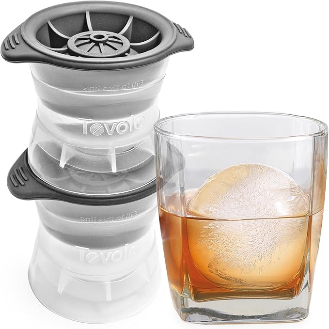 Tovolo Sphere Ice Molds - Set of 2 | Amazon (US)