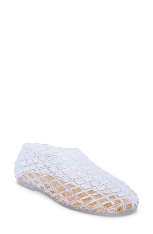 Coconuts by Matisse Marlow Jelly Ballet Flat in Clear at Nordstrom, Size 7 | Nordstrom
