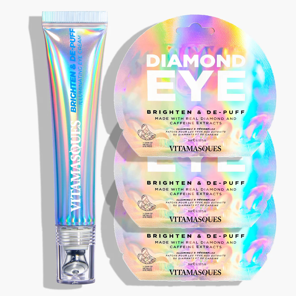 Diamond Eye Serum & Eye Pads Set | Vitamasques (US)