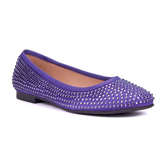 New York & Company Palmira Womens Square Ballet Flats | JCPenney