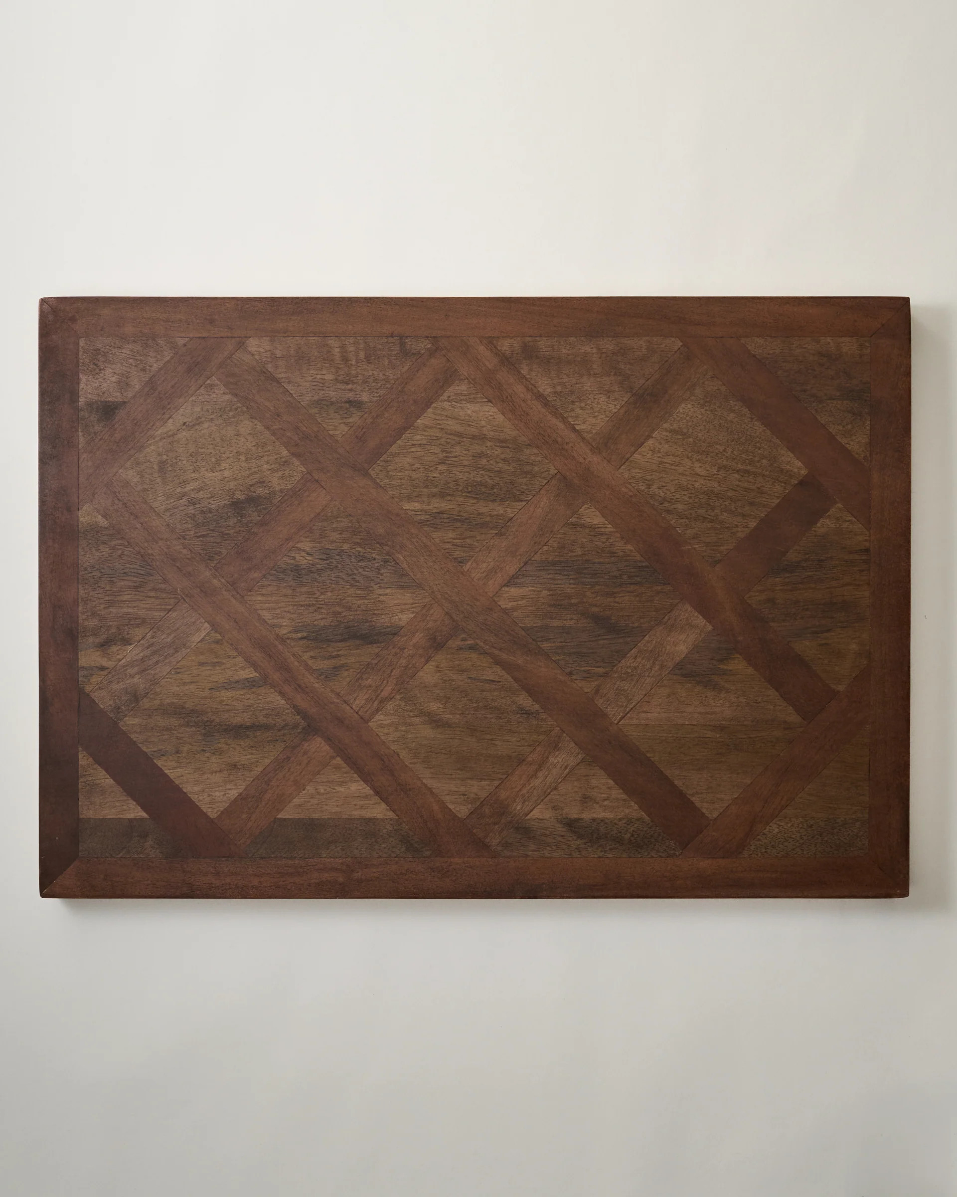 Lattice Two-Tone Serving Board | Magnolia