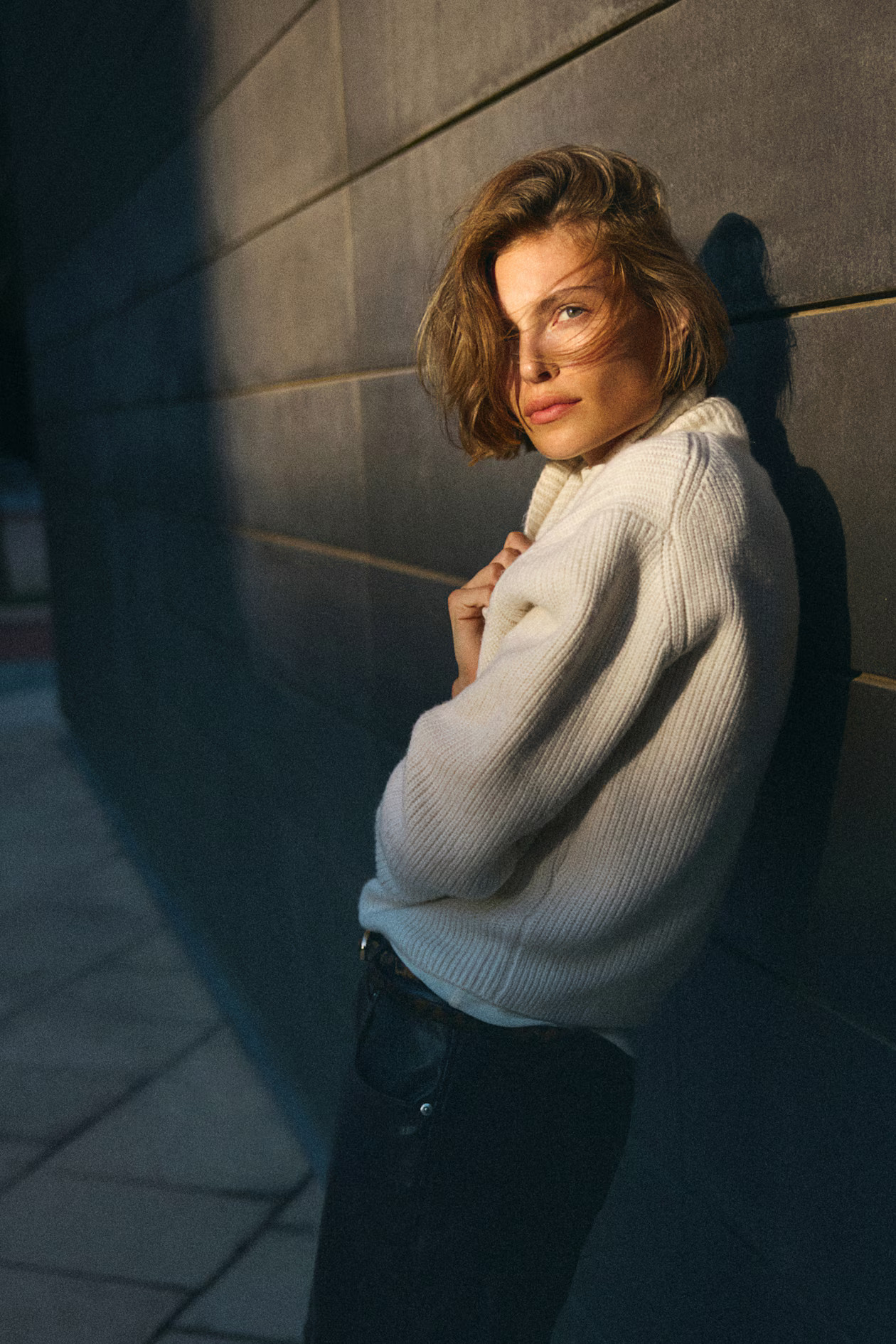 Rib-Knit Turtleneck Sweater | H&M (US + CA)