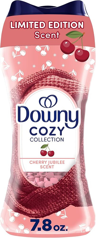 Downy Cozy Collection In-Wash Laundry Scent Booster Beads, Cherry Jubilee Scent, 7.8 oz, Limited ... | Amazon (US)