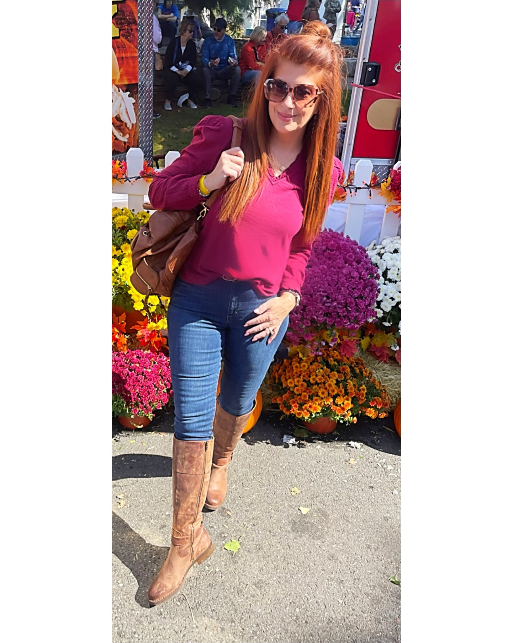 SUNDAYS FALL APPLE HARVEST FESTIVAL OOTD. It was an absolutely gorgeous day. The sun was shining, not a cloud in the sky, and nothing like spending time with your family.🍃

#LTKsalealert #LTKSeasonal #LTKstyletip