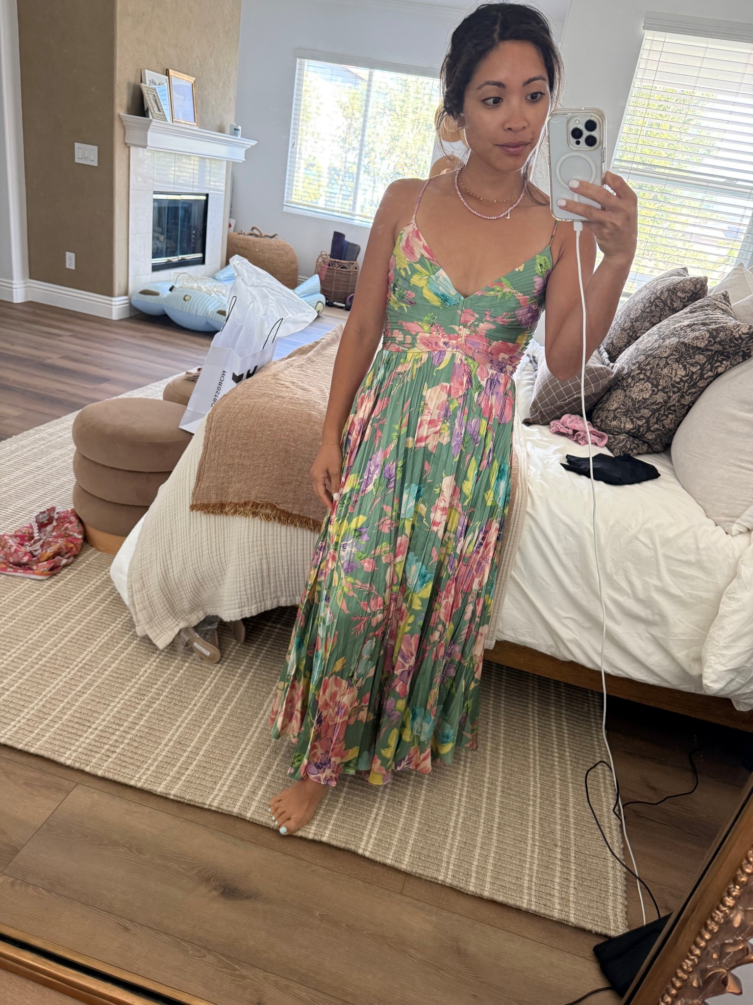 Perfect spring dress 💚

#LTKU #LTKMothersDay #LTKootd