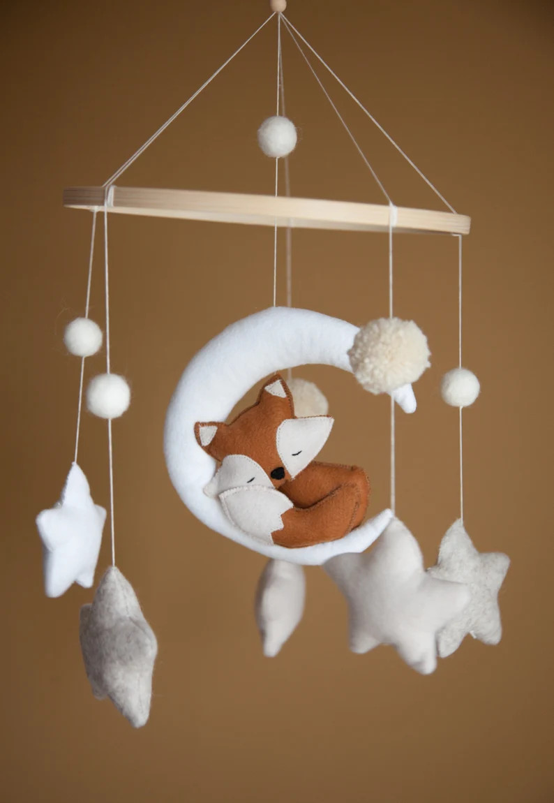 A Raposa e a Lua , mobile pour bébé - Etsy France | Etsy (FR)