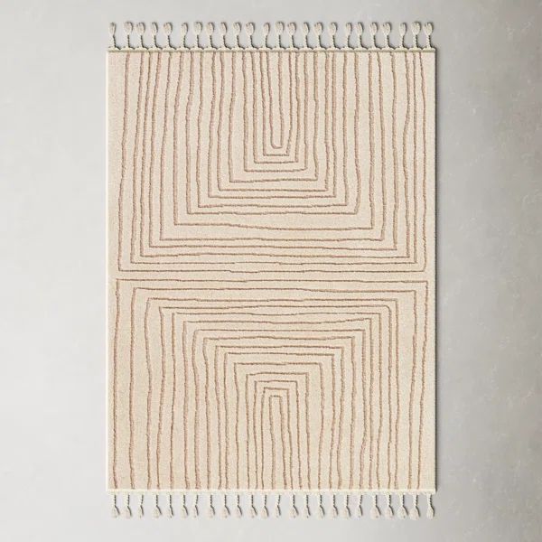 Quillan Beige Rug | Wayfair North America