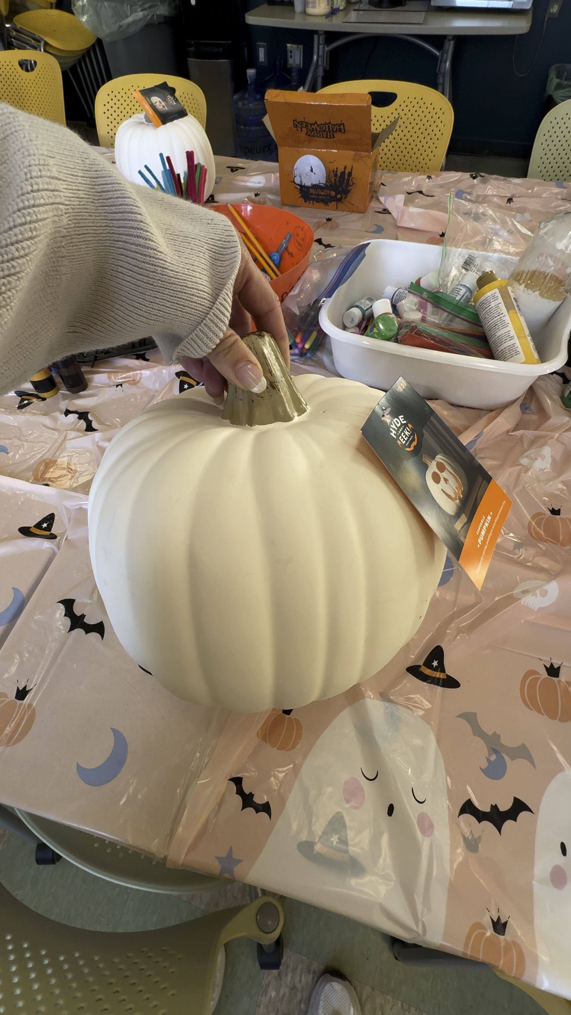 Carveable faux pumpkins from target 

#LTKSeasonal #LTKHoliday #LTKHalloween