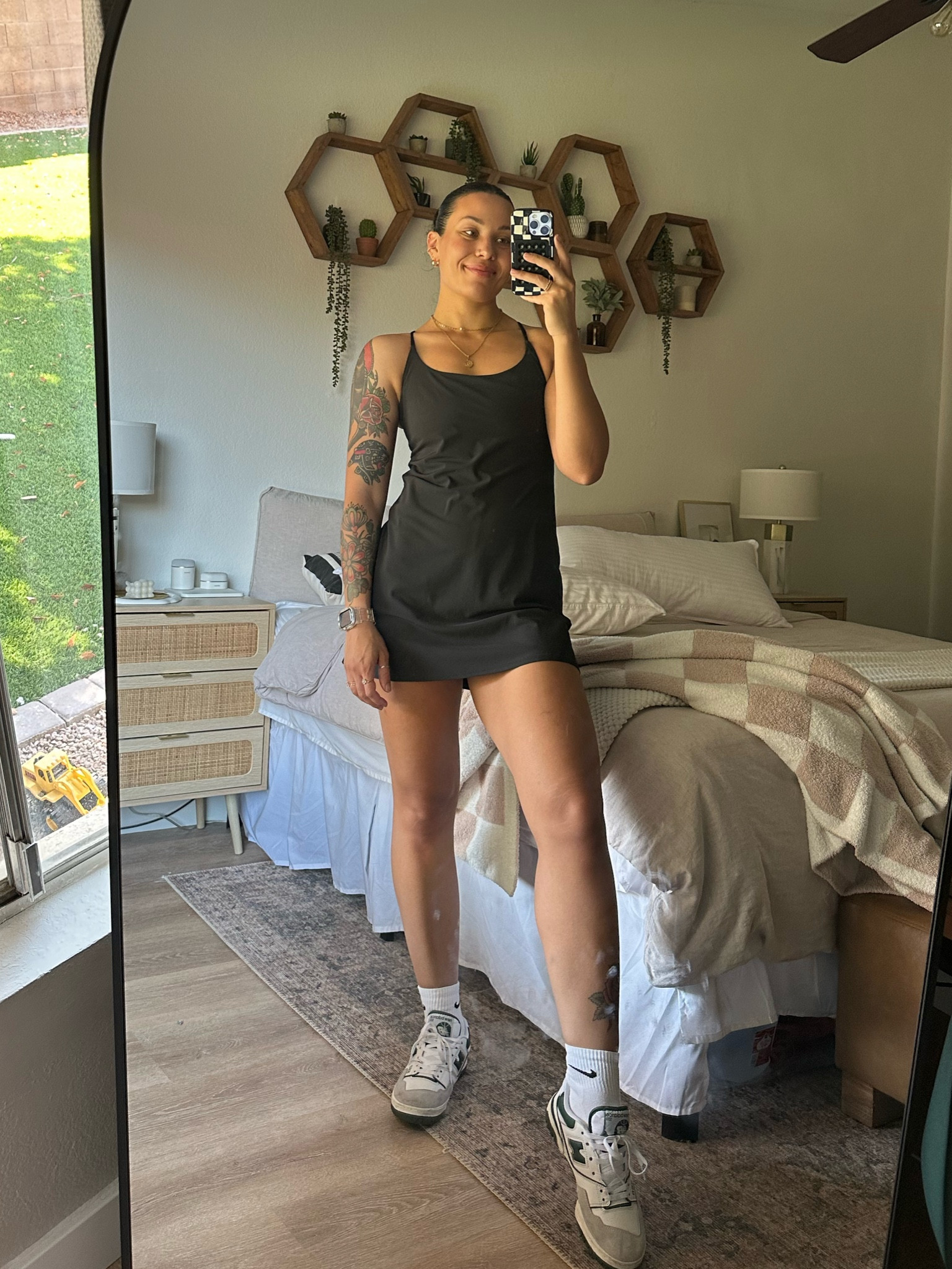 The absolute chokehold this dress has on me 😫 perfect mom outfit / travel outfit / errands outfit / everyday outfit / Arizona outfit / Scottsdale outfit / airplane outfit / Gilbert outfit / Gilbert Arizona outfit / dh gate shoes / dhgate dupes / new balance dupes

#LTKstyletip #LTKshoecrush #LTKtravel