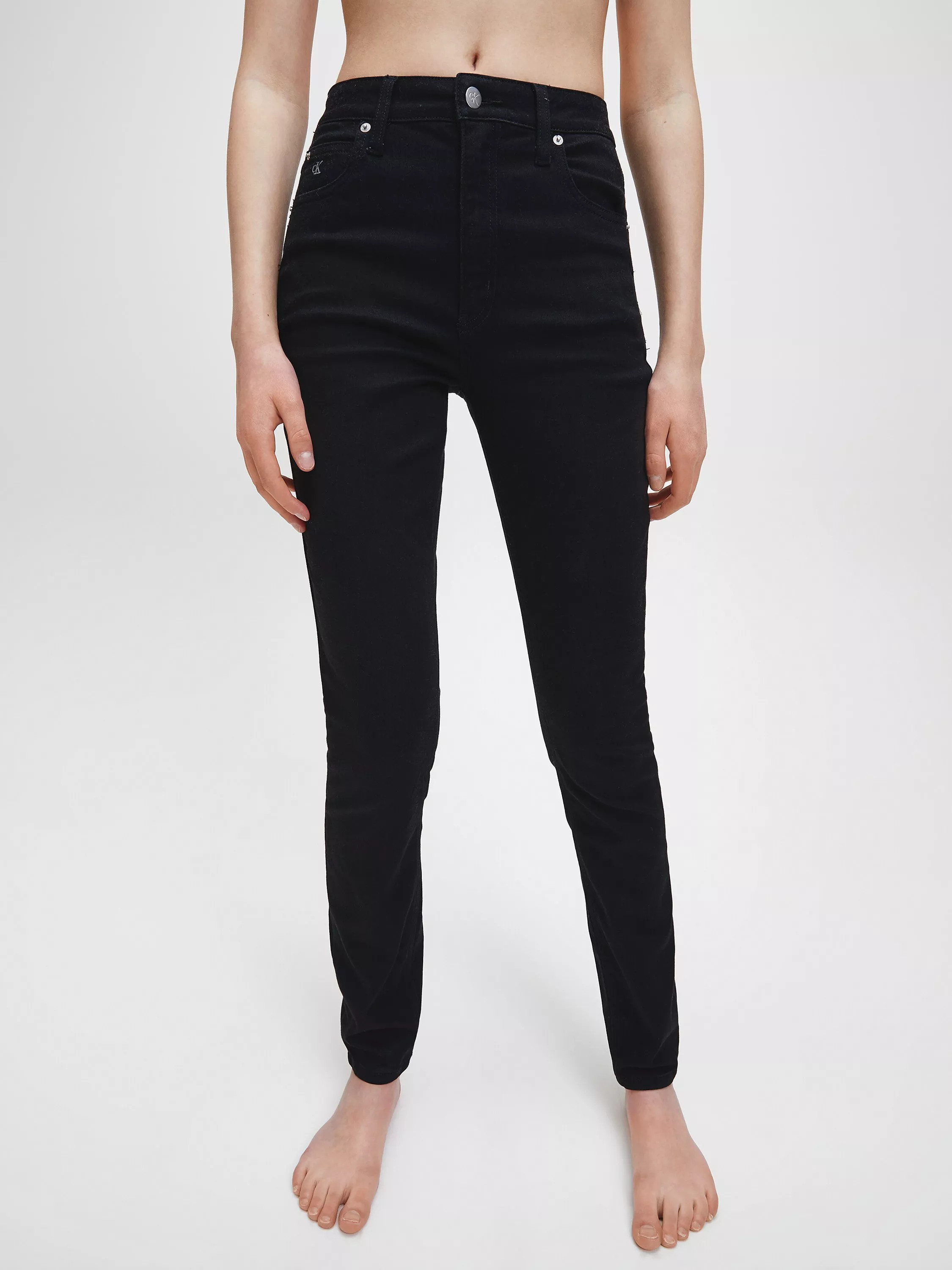 Calvin KleinHigh Rise Monogram Skinny Jeans | John Lewis (UK)