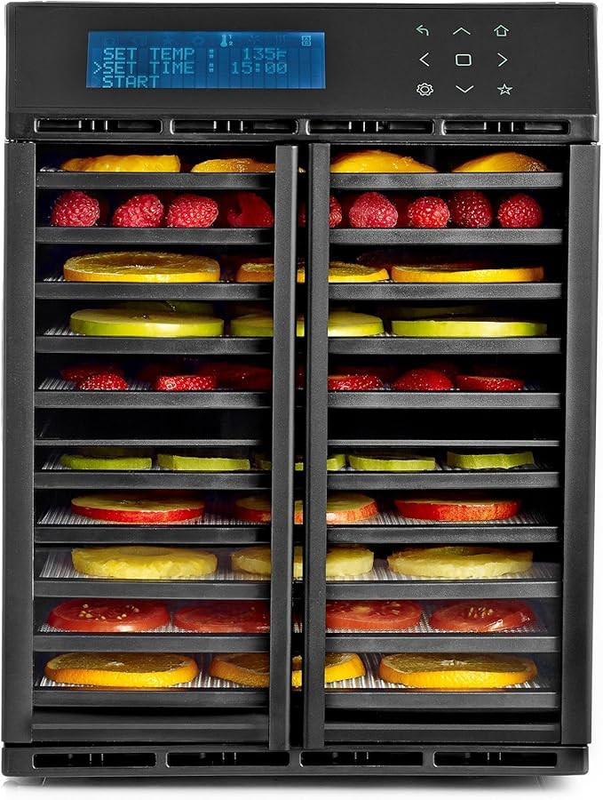 Excalibur RES10 10-Tray Electric Food Dehydrator with Smart Digital Controller Features Two Dryin... | Amazon (US)
