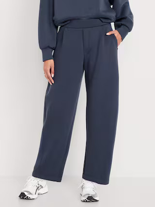 High-Waisted Bounce Fleece Barrel Sweatpants | Old Navy (US)